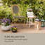 Stacking Patio Dining Side Chair-42115059