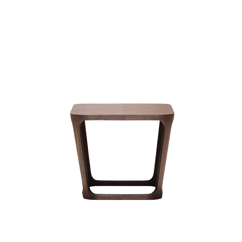 Area End Table, Walnut-870, 17,5" H x 21" W x 21" D