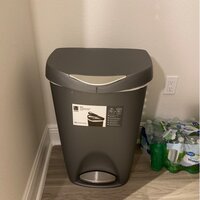 Wayfair Basics Bruder Plastic 13 Gallon Step on Trash Can Wayfair Basics Color: Bronze