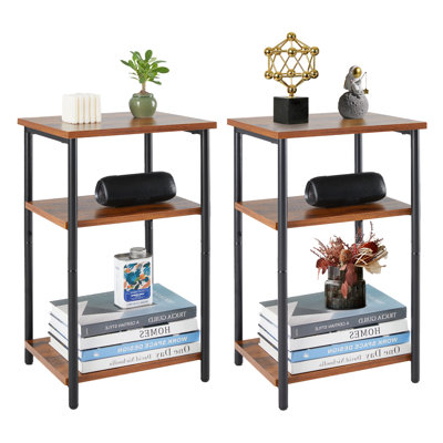 Iziaha 3-Tier Nightstand