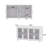 60.4" Wide 4 Glass Door Storage Display Stand Curio Cabinet-80532735