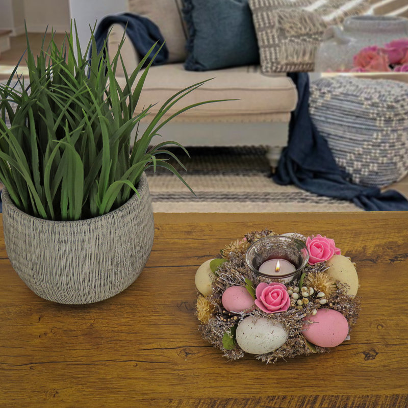 Centre de table simple avec bougeoir 7 po The Holiday Aisle®