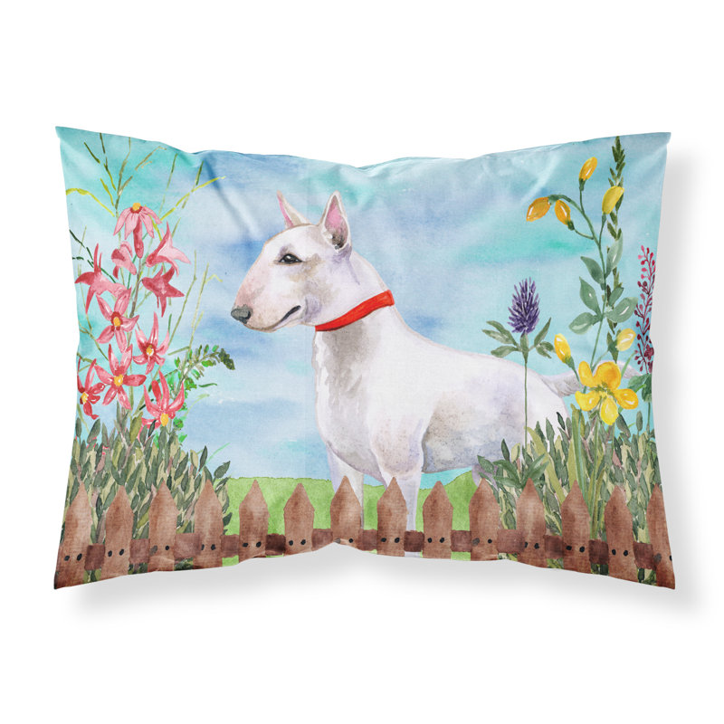 Taie d’oreiller spring, Bull-terrier