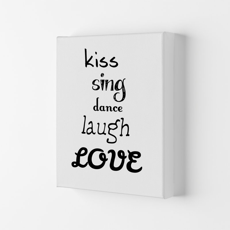 Kiss - Print, No Framed, 42cm H x 30cm W x 1cm D
