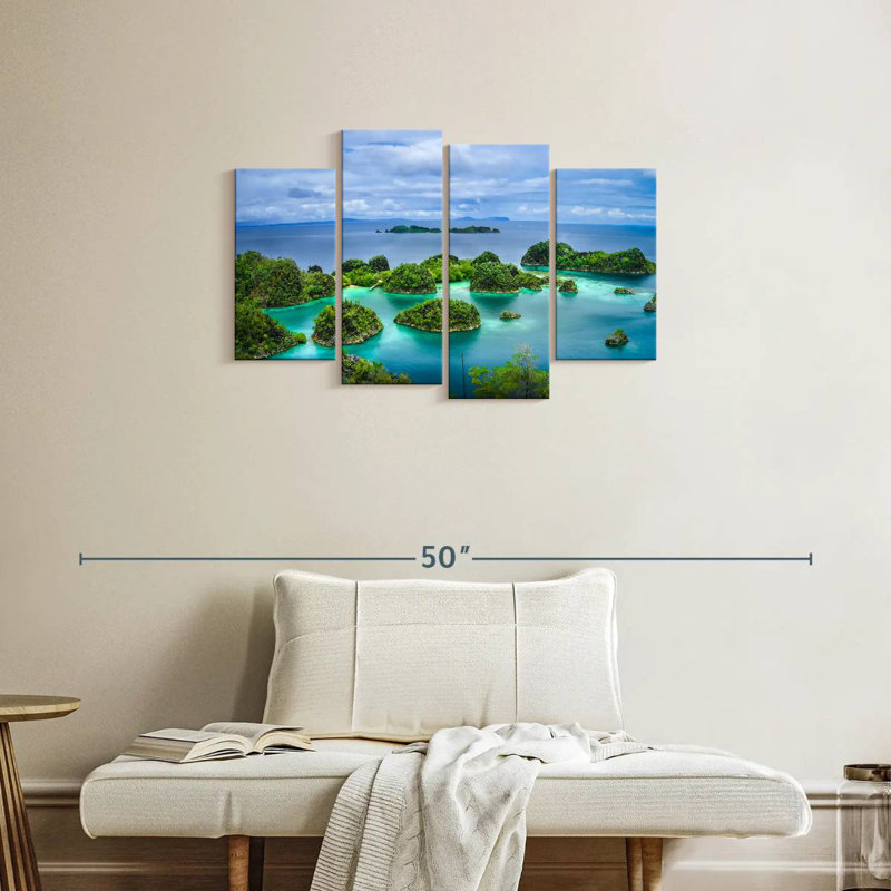 Pianemo Islands, 22" H x 36" W