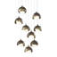 Brooklyn 9 - Light Cluster Geometric Pendant-71266863-71266871-71266874