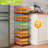 5 Pack XXL Stackable Wire Storage Baskets - Extra Large Pantry Organizers, Multi-Purpose for Fruit, Vegetables, Toys & Snacks