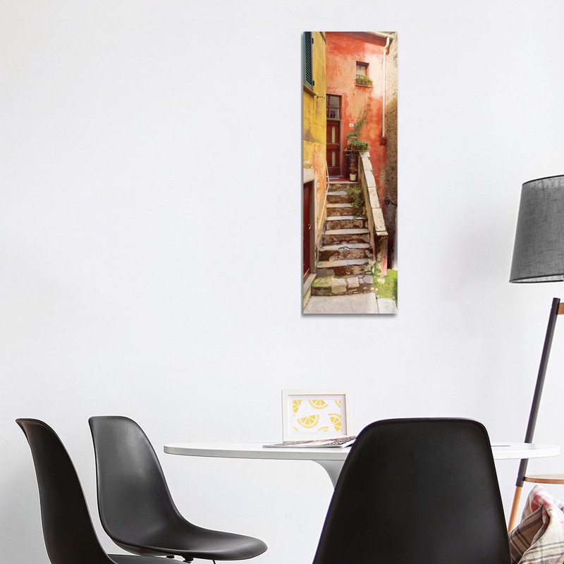 Rustic Tellaro, Tellaro, Italy II by Jim Nilsen - Wrapped Canvas Panoramic Print, 121.92 cm H x 40.64 cm W x 1.91 cm D