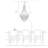 4 - Light Dimmable Chandelier-924404700