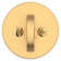 Contemporary Round Single Cylinder Deadbolt