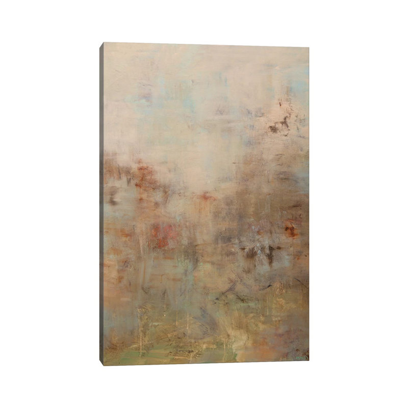 Silence by Osnat Tzadok - Painting on Canvas, No Framed, 20.32 cm H x 30.48 cm W