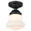 Luminaire suspendu semi-encastré en verre Neriah-1652709223-1652709216