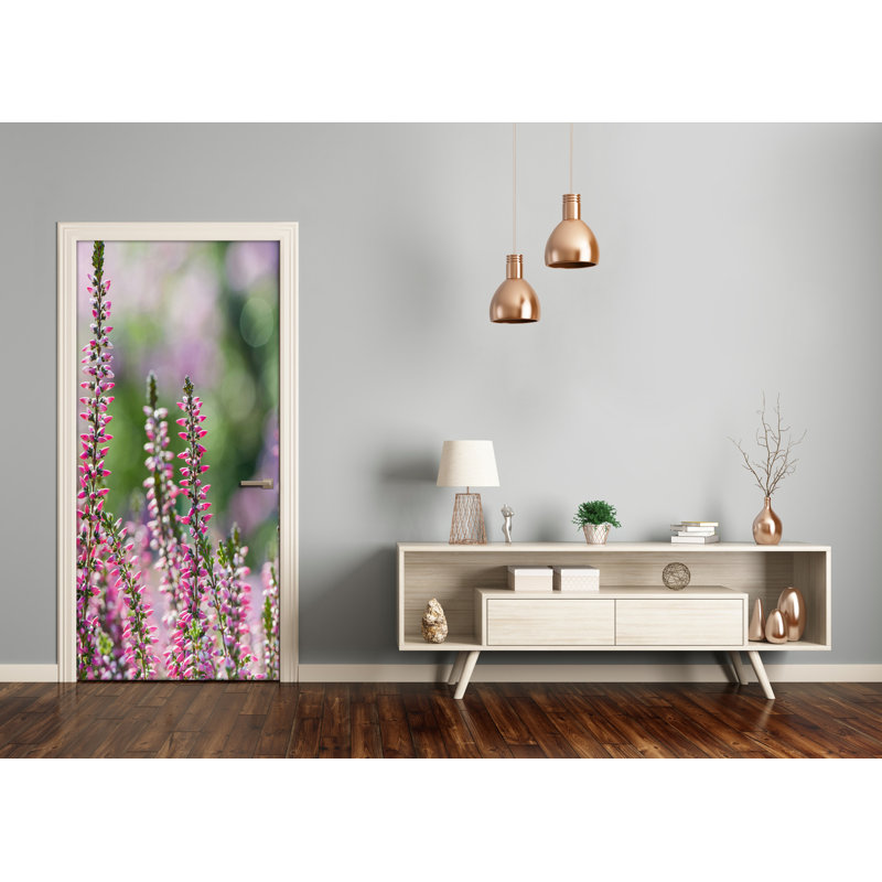 Heather Door Decal