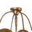 4 - Light Open Frame Retro Lantern Cage Semi Flush Mount