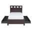 Lit standard en bois massif avec rangement Dornof-1526350667