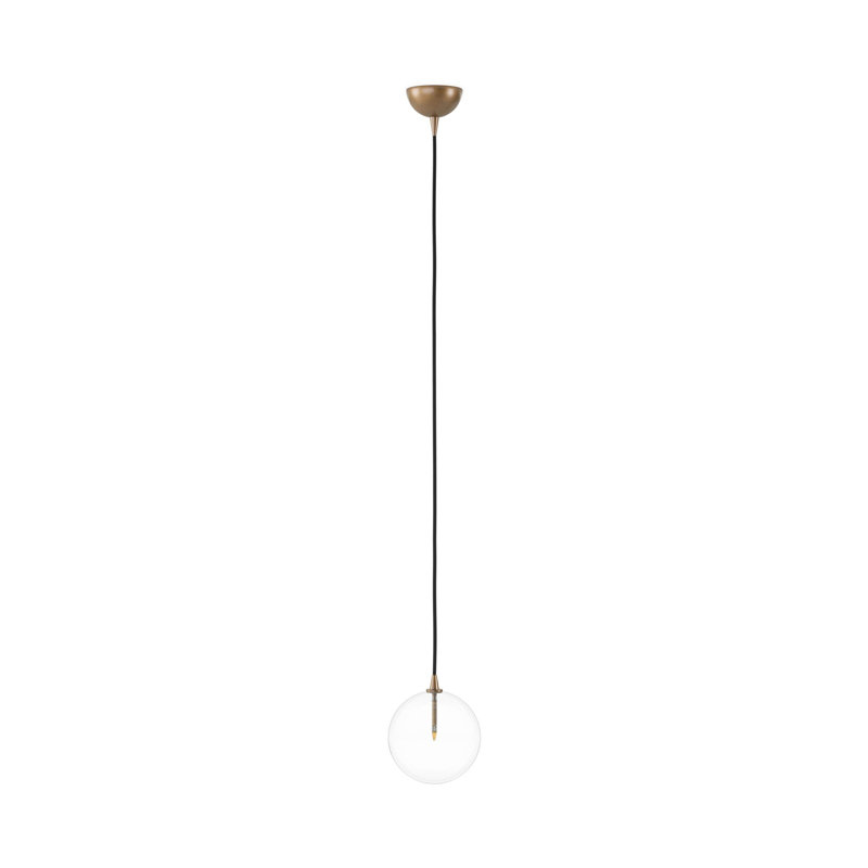 Jussica 1 - Light Pendant, 124.25" H x 7.87" W x 7.87" D, Heritage Bronze Brass