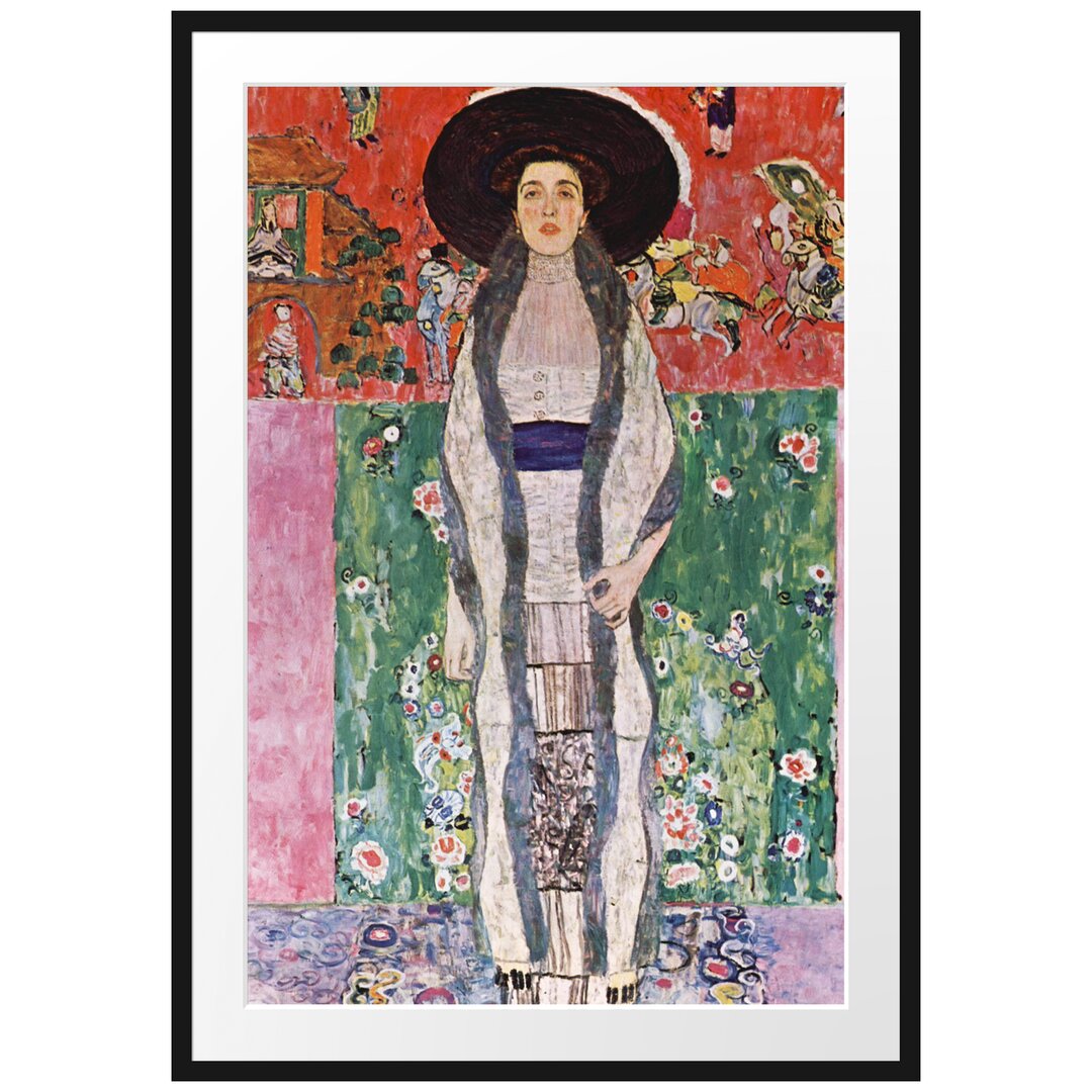 Gerahmter Kunstdruck Adele Bloch-Bauer II von Gustav Klimt