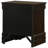 MDF Nightstand With 2 Drawers, Cappuccino