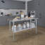 Établi en acier inoxydable 60 po. Table en métal