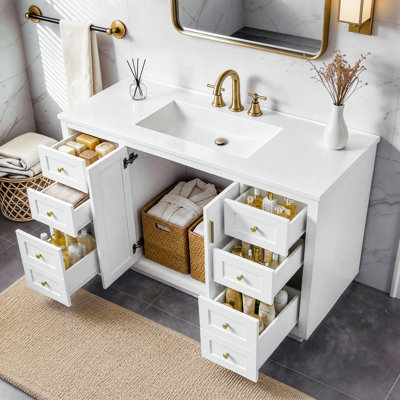 Meuble-lavabo avec lavabo