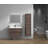Seavy 35.2'' Single Bathroom Vanity with Acrylic Top-123381212