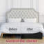 Jupe de lit de 16 po avec jupes de lit en microfibre brossée plissée-24825979-24825980