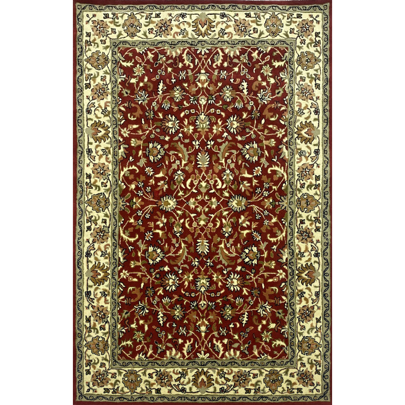 HRT Oriental Wool Hand Tufted Area Rug, Rectangular 120 x 180cm
