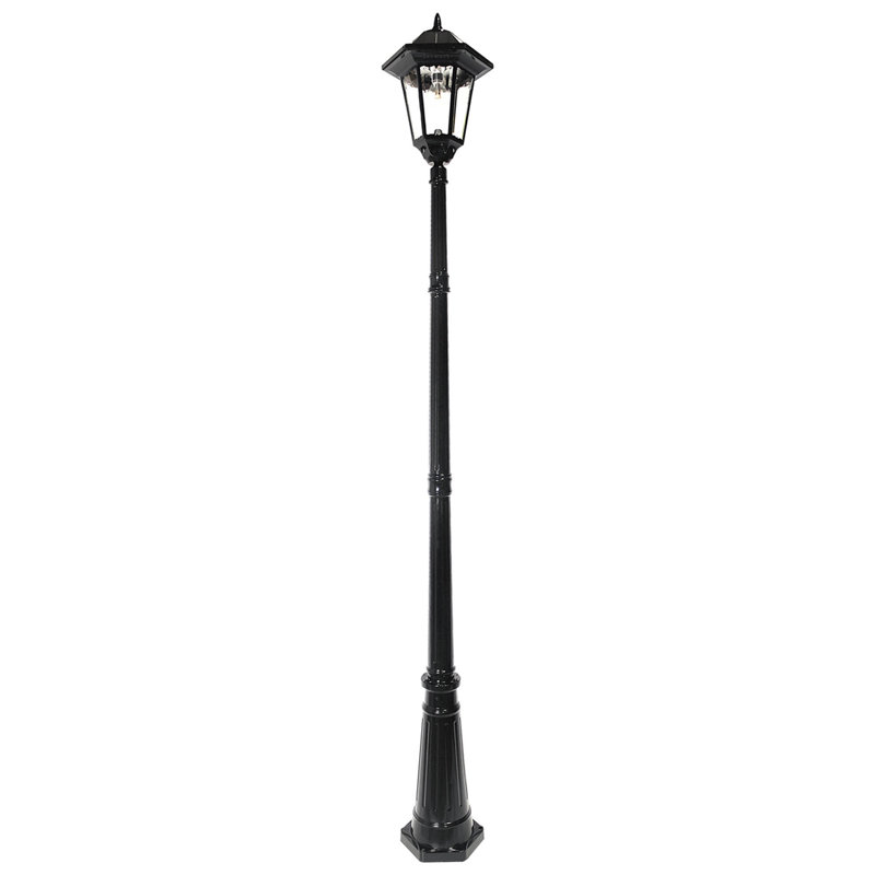 Lampadaire solaire facile à installer Windsor (double)