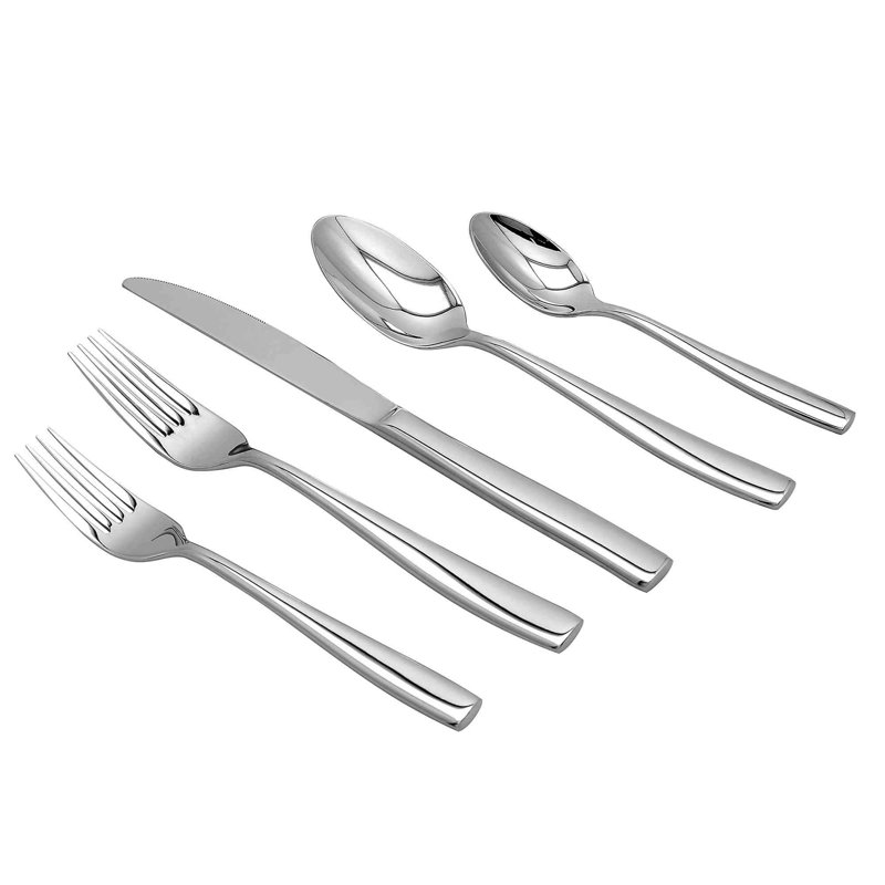 Latitude Run® Mico Stainless Steel Flatware Set - Service for 8
