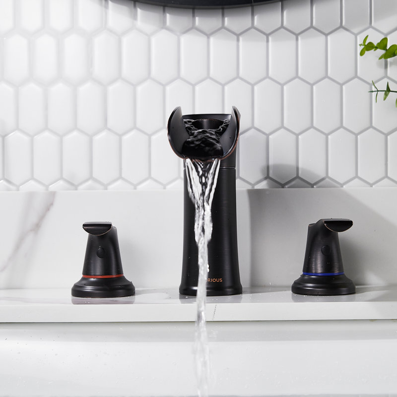 2-handle Bathroom Faucet, Oil Rubbed Bronze