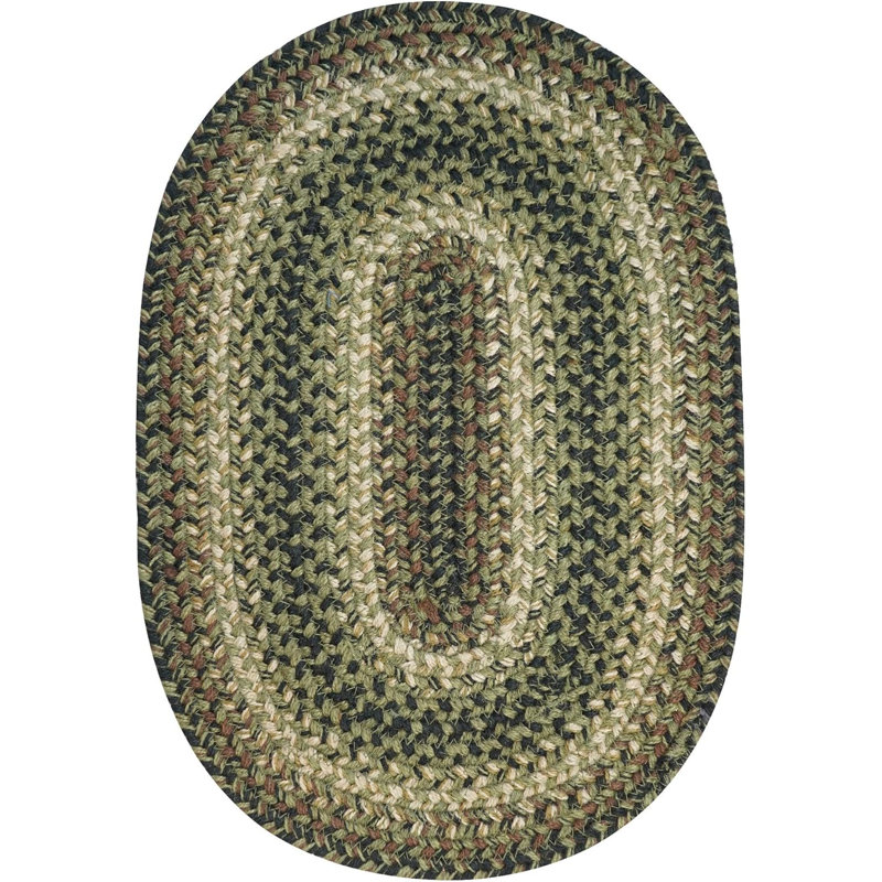 Napperons d'intérieur en jute de qualité supérieure - taille 13 po x 19 po, Pomme de pin, Ovale