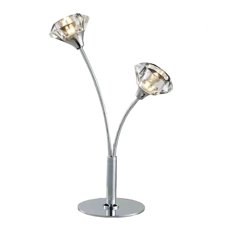 Aaruhi Novelty Lamp, Polished Chrome