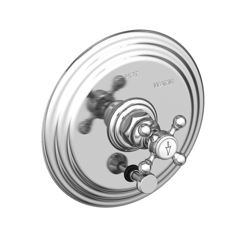Balanced Pressure Tub & Shower Diverter Plate With Handle. Less Showerhead, Arm And Flange.