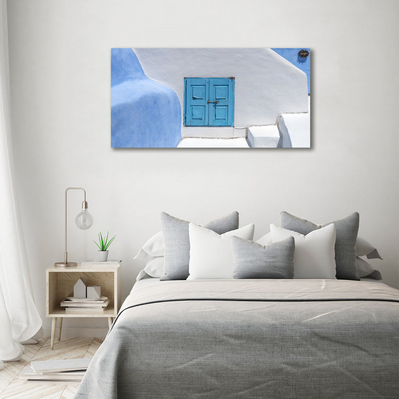 Santorini Greece - Wrapped Canvas Print