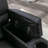 Pareshka 33.5" Wide Faux Leather Soft Backrest Manual Release Recliner with Massage & Storage & Cup Holder-550066180