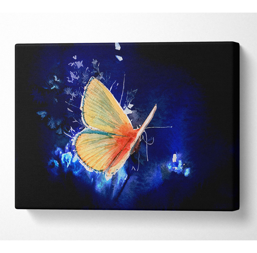 Schmetterling Flattern - Druck