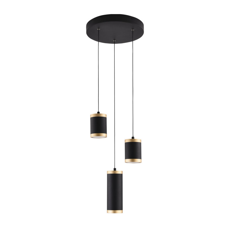 Luminaire suspendu 3 lumières DEL Lynnasia