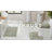 Makaylynn Premium 100% Cotton 2155 GSM 2-Piece Bath Rug Set, OEKO-TEX® Certified, Non-Slip Spray Latex Backing, Plush Tufted, Super Absorbent, Machine Washable Bathroom Rugs, Dark Sage-71054682-122439399