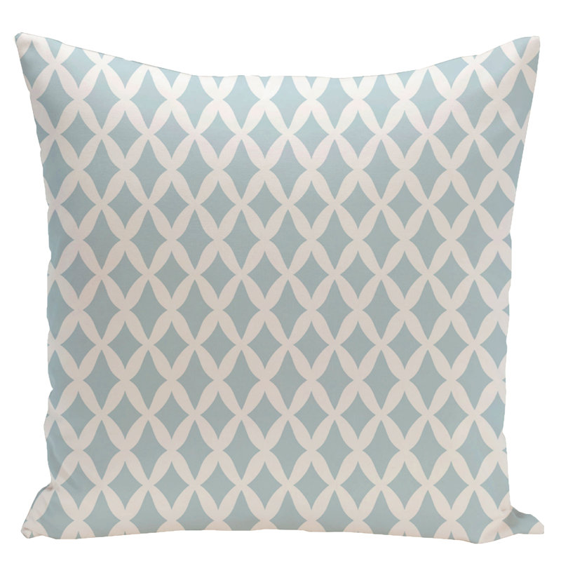 Housse et insert de coussin carré Holiday Brights, H 20 po x l 20 po, Glaçon