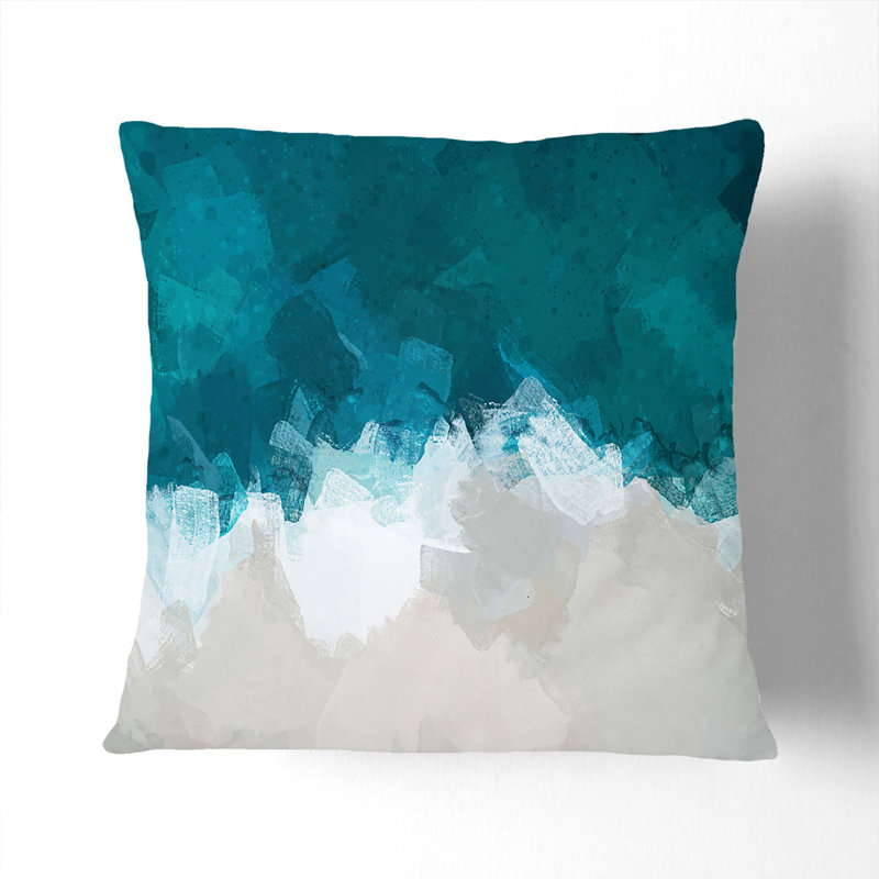 Square Throw Cushion, 40cm H x 40c m W x 15cm D