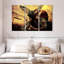 Reproduction d'art sur toile grunge-489422014