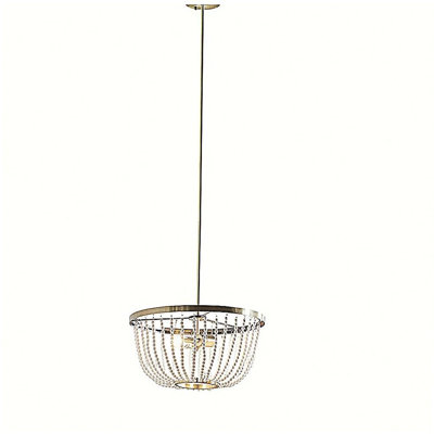 2 light bead pendant lamp