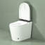 Siège de bidet compact - Ouverture / fermeture automatique, chasse d'eau, chauffage, séchage à l'air chaud pour la salle de bain Unité intelligente ouverte / affleurante, siège chauffant, option