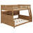 Space-Saving Bunk Bed Featuring Color-Changing Lights, Integrated Shelving & Pegboard-1587424713