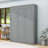 Murphy Bed with Mattress Holder and Slats-687782638-687782637