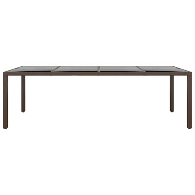 Leighland Rectangular Outdoor Dining Table , 250cm cm W 100cm cm D