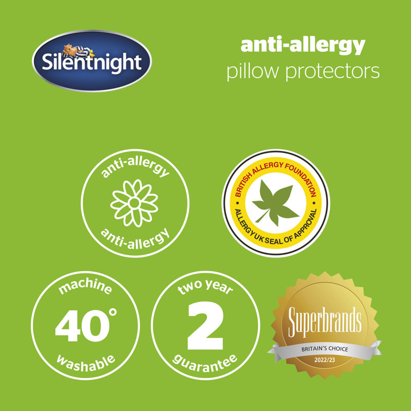 Silentnight Anti Allergy Pillow Protector