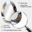 Gold Sturdy Guardians Accented With Grey II - Modern Oval Wall Mirror-2114656490