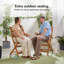 Folding Patio Dining Armchair