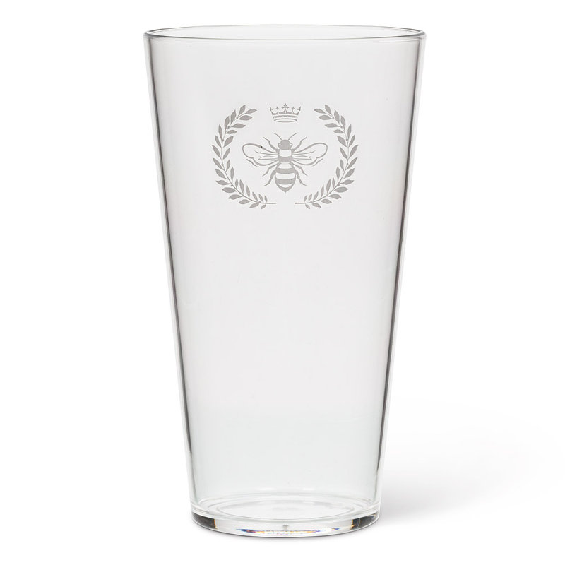 Ensemble de 6 balles givrées en acrylique Highball, Blanc